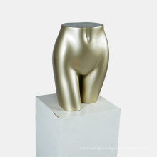 Gold painting lower-body women buttock hip torso sexy curvy female underwear butt mannequin